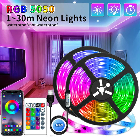 Color-Changing USB LED Strip