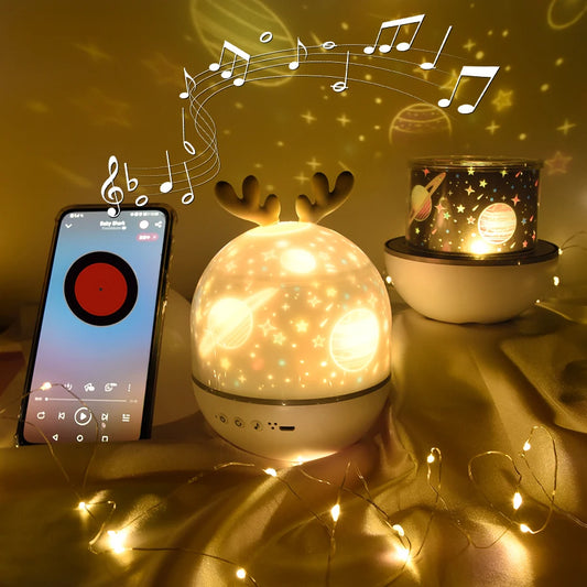 Deer Music Projector Night Light