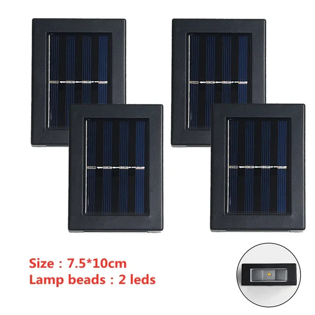 6 LED Solar Lights