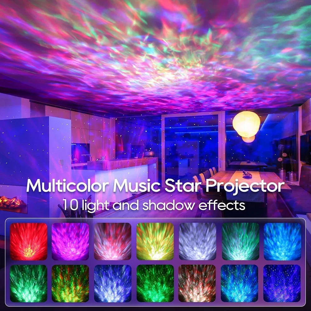 Starry Night Light Projector Lamp