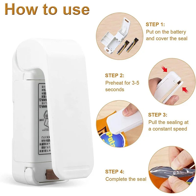 Mini Portable Heat Bag Sealer