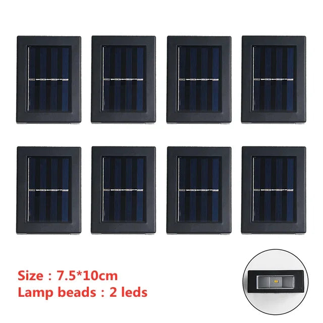 6 LED Solar Lights