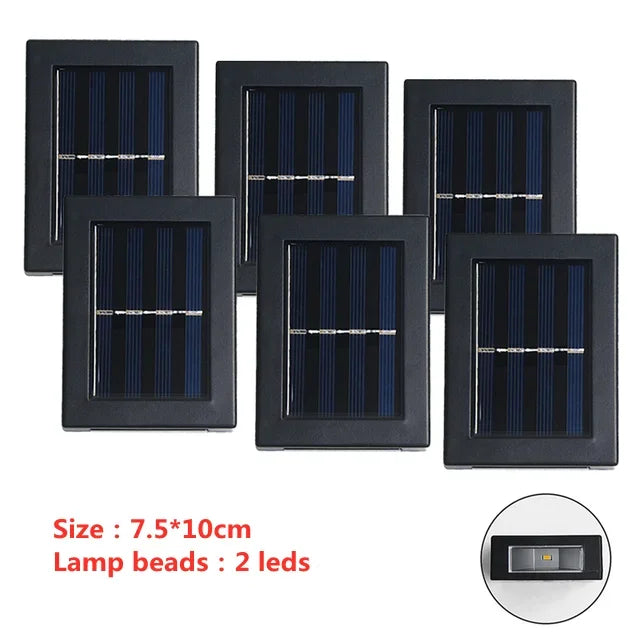 6 LED Solar Lights