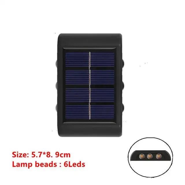 6 LED Solar Lights